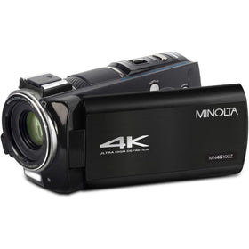 Minolta MN4K100Z 4K video shot shows handheld filming with sharp detail