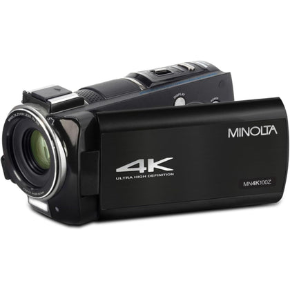 Minolta MN4K100Z 4K video shot shows handheld filming with sharp detail