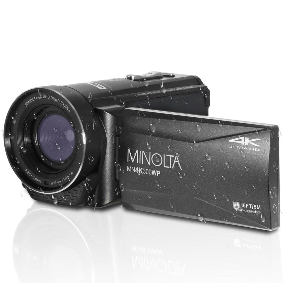 Minolta MN4K300WP 18X digital zoom brings distant subjects into clear view.
