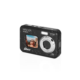 Minolta MN50WP front selfie screen enables crisp self-portraits for on-the-go vlogging