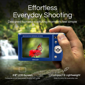 Minolta MND20 16x zoom brings distant subjects closer with clarity.