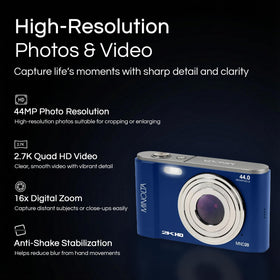 Minolta MND20 2.7K video offers sharp, cinematic footage for travel.