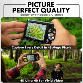 Minolta MND23 4K video shot delivers lifelike motion with smooth footage.