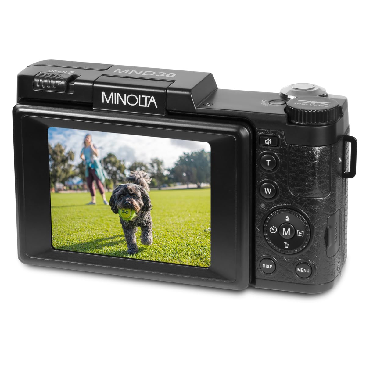 Minolta MND30 photo burst captures fast moments in sequence