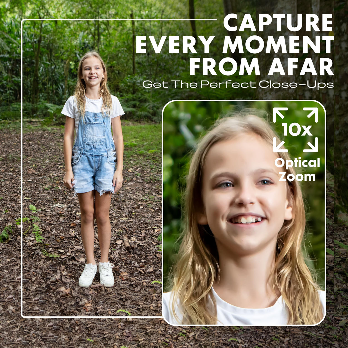 Minolta ProShot 10x optical zoom captures distant subjects clearly for wildlife or travel.