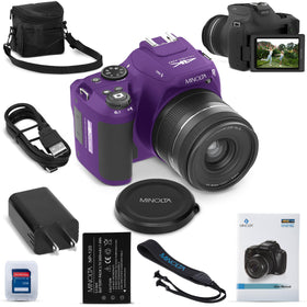 Minolta ProShot 64MP photos enable sharp, high-detail prints.