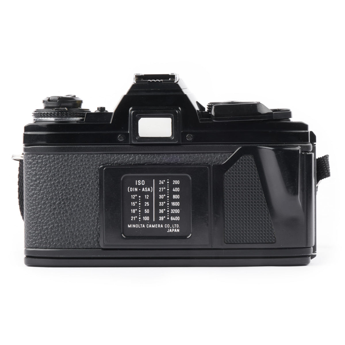 Minolta X-700 with PC flash port suits studio and on-location setups.