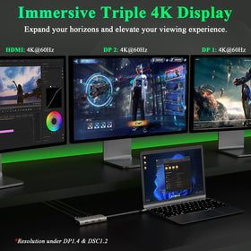 Minthouz DP 8K output display for compatible creators and editors.