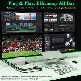Minthouz MacBook Neo compatibility; plug-and-play docking for Apple devices.