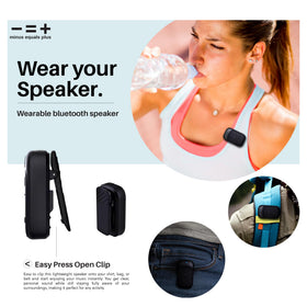 MINUS EQUALS PLUS blue golf speaker on cart with modern design