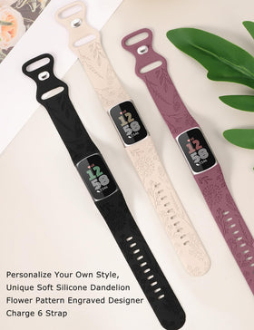 Minyee Charge 6 band side view shows lightweight, secure fit for daily wear