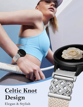 Minyee magnetic closure keeps the band snug during workouts and daily use.