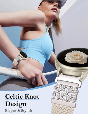 Minyee strong magnetic closure strap for fast on/off and secure fit