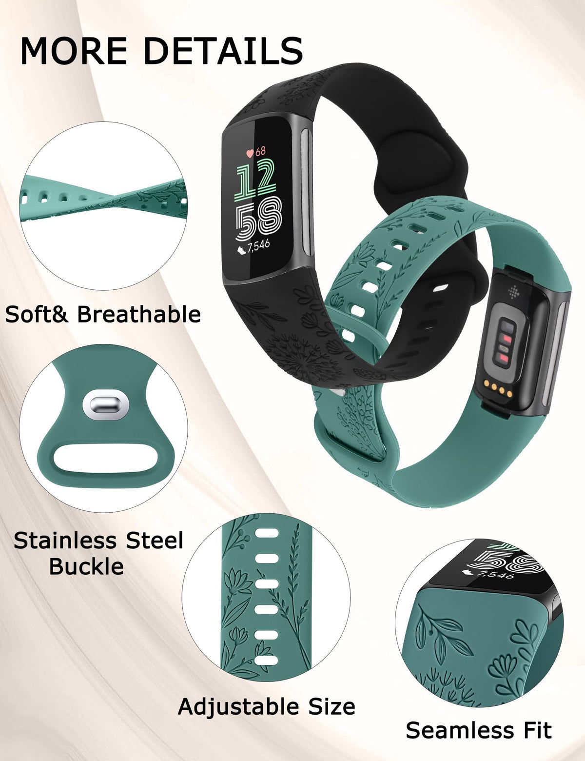 Minyee varieties floral band pack—easy to mix and match outfits.