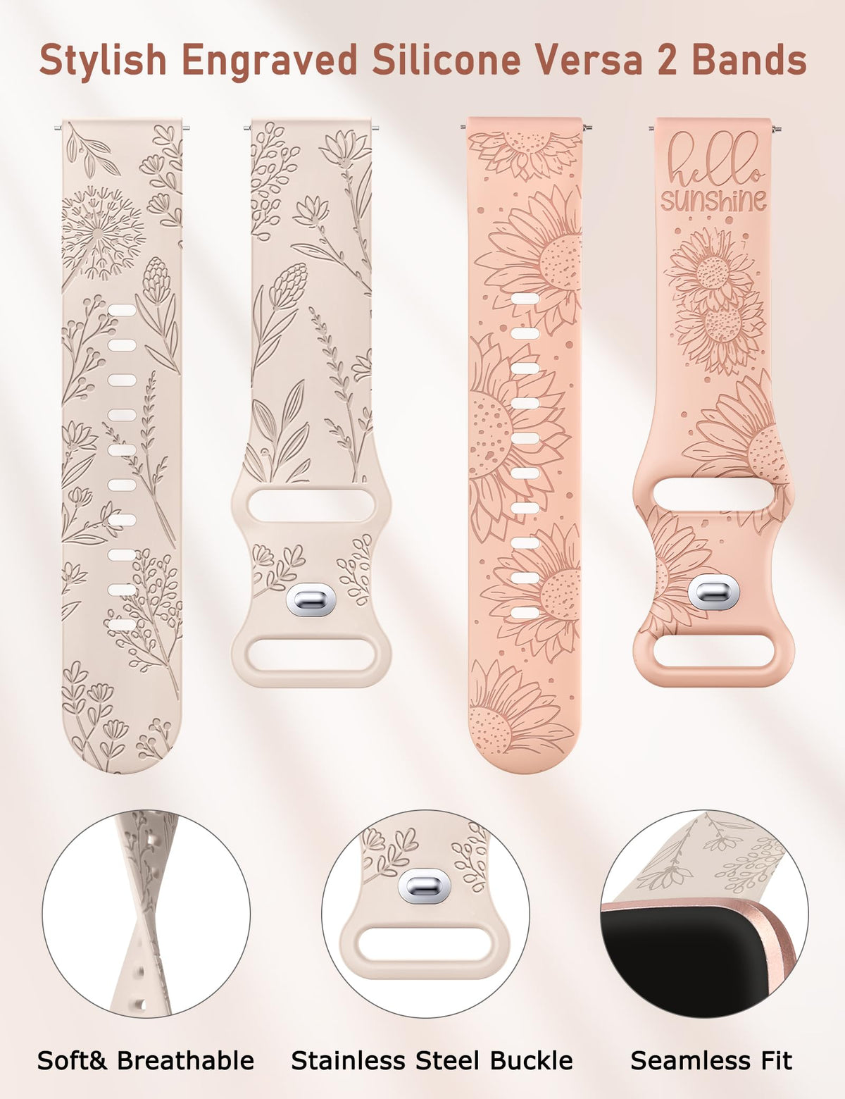 Minyee Versa 2 band with quick-release pins for fast swaps
