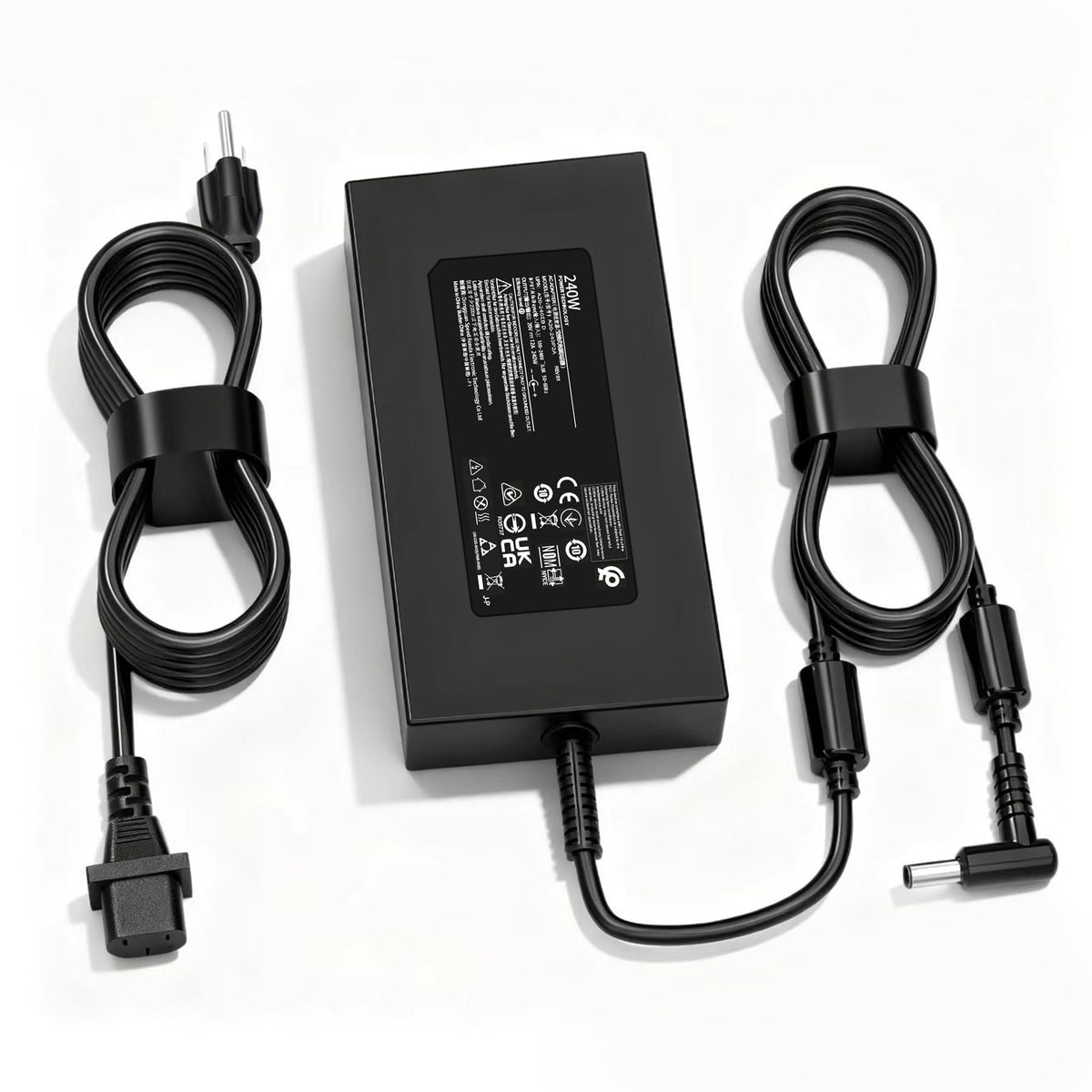 MINZCUZ 240W AC charger for MSI Katana powers gaming sessions on the go.