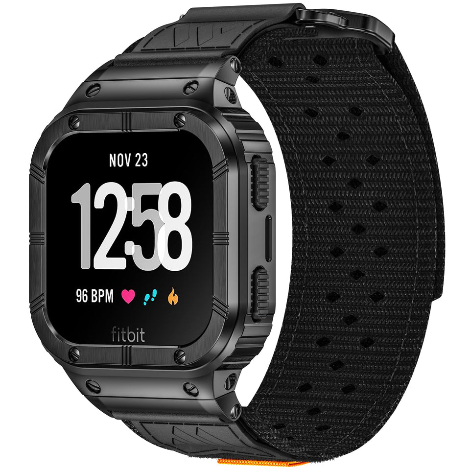 MioHHR front view band and stainless steel case showing refined finish and fit