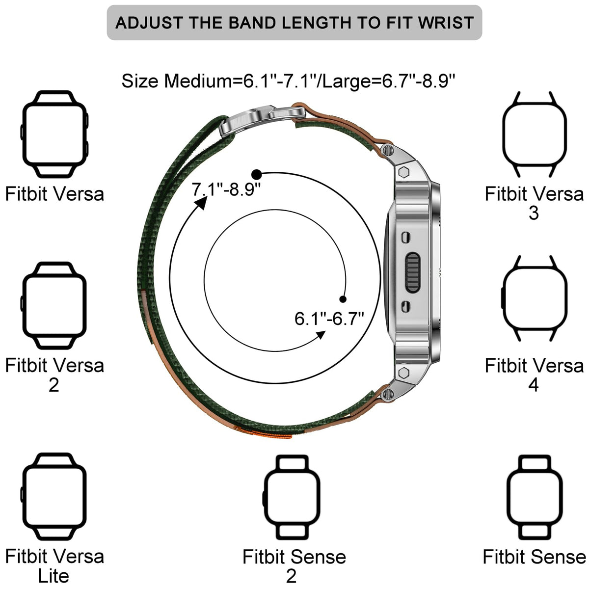 MioHHR stainless steel case close-up highlighting durable protective finish