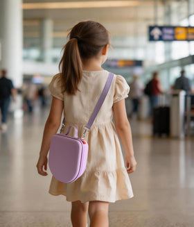 Miojoy case in park lifestyle scene demonstrating outdoor protection and use