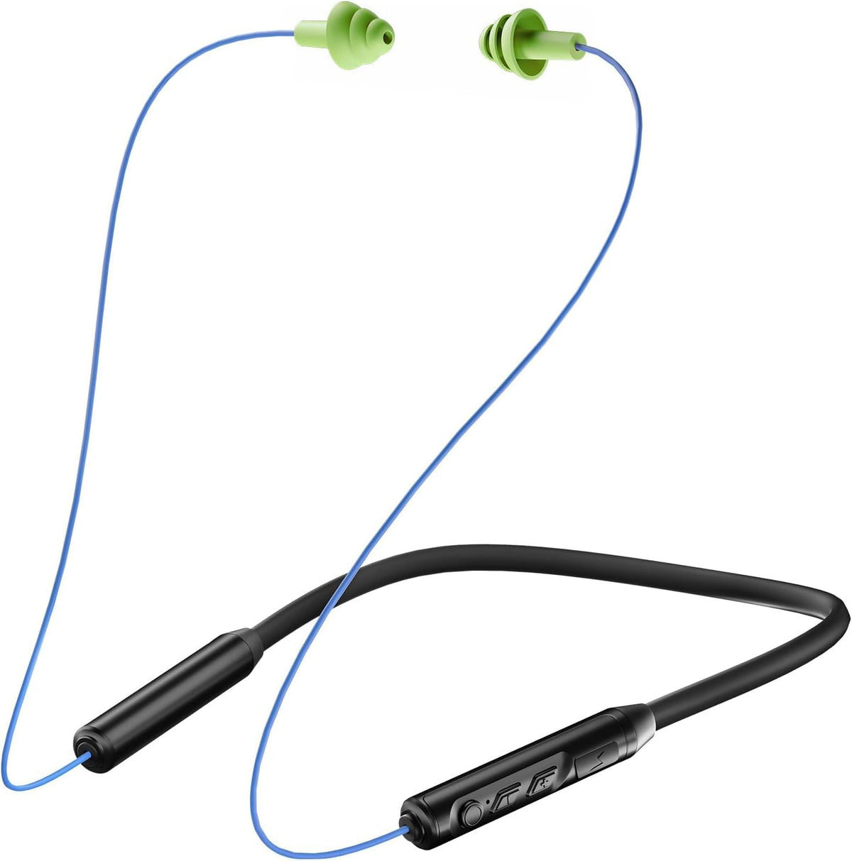 MIPEACE neckband front view showing ergonomic shape and lightweight design benefit