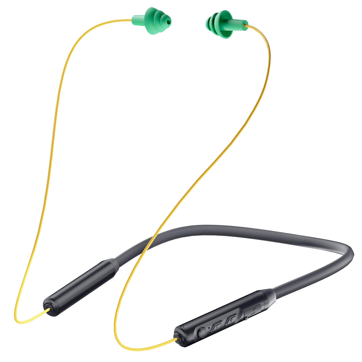 MIPEACE neckband front view showing color and shape, durable design benefit