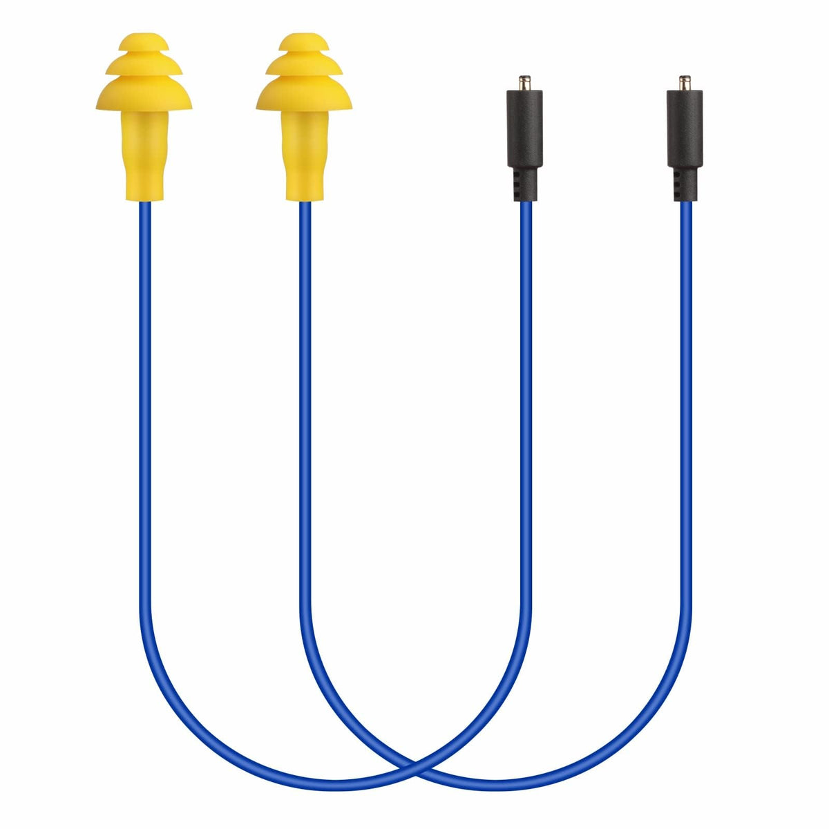 MIPEACE MI04N blue-yellow replacement cable front view for quick swap
