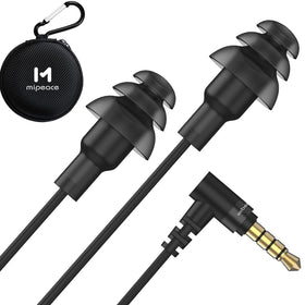 MIPEACE Work Earbuds with noise-isolating design protect hearing on noisy job sites.