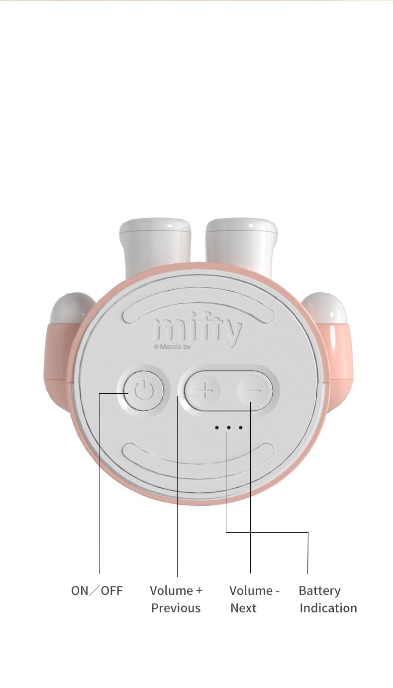 MIPOW Miffy TF-card slot and built-in mic for local playback and calls