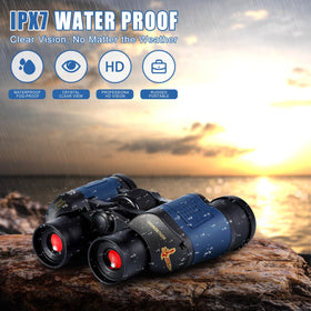 MIQXUAS low light 60x60 binoculars provide clearer vision for events.