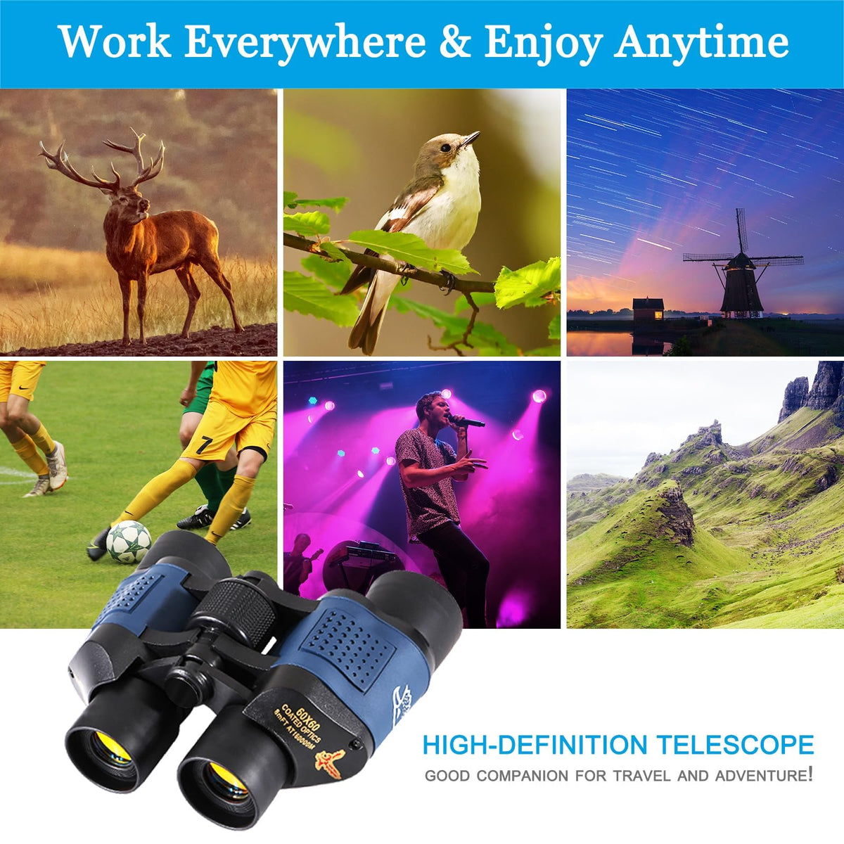 MIQXUAS binoculars used bird watching delivering crisper wildlife views