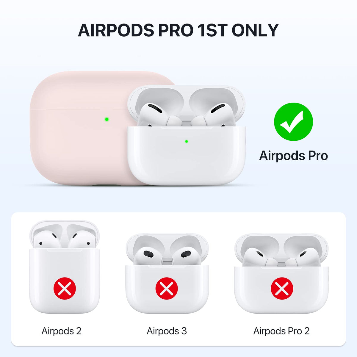 Miracase pink case offers grip-friendly softness while keeping charging access open.