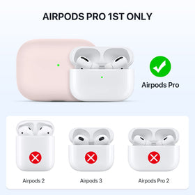 Miracase pink case offers grip-friendly softness while keeping charging access open.