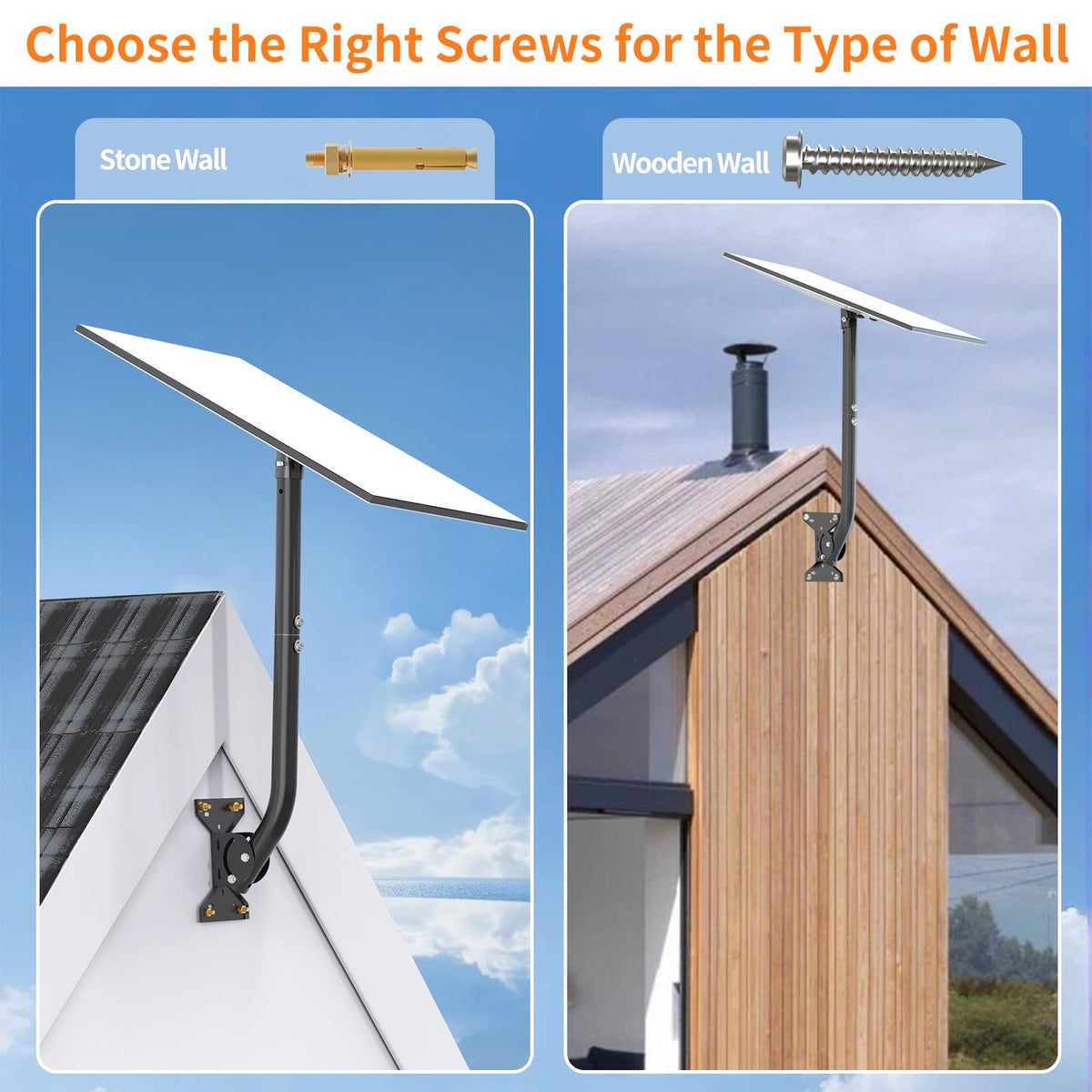 Mirexion installed under roof eave in lifestyle shot showing real-world placement options