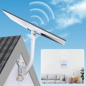 Mirexion mount installed on a roof holding a Starlink dish securely in storms
