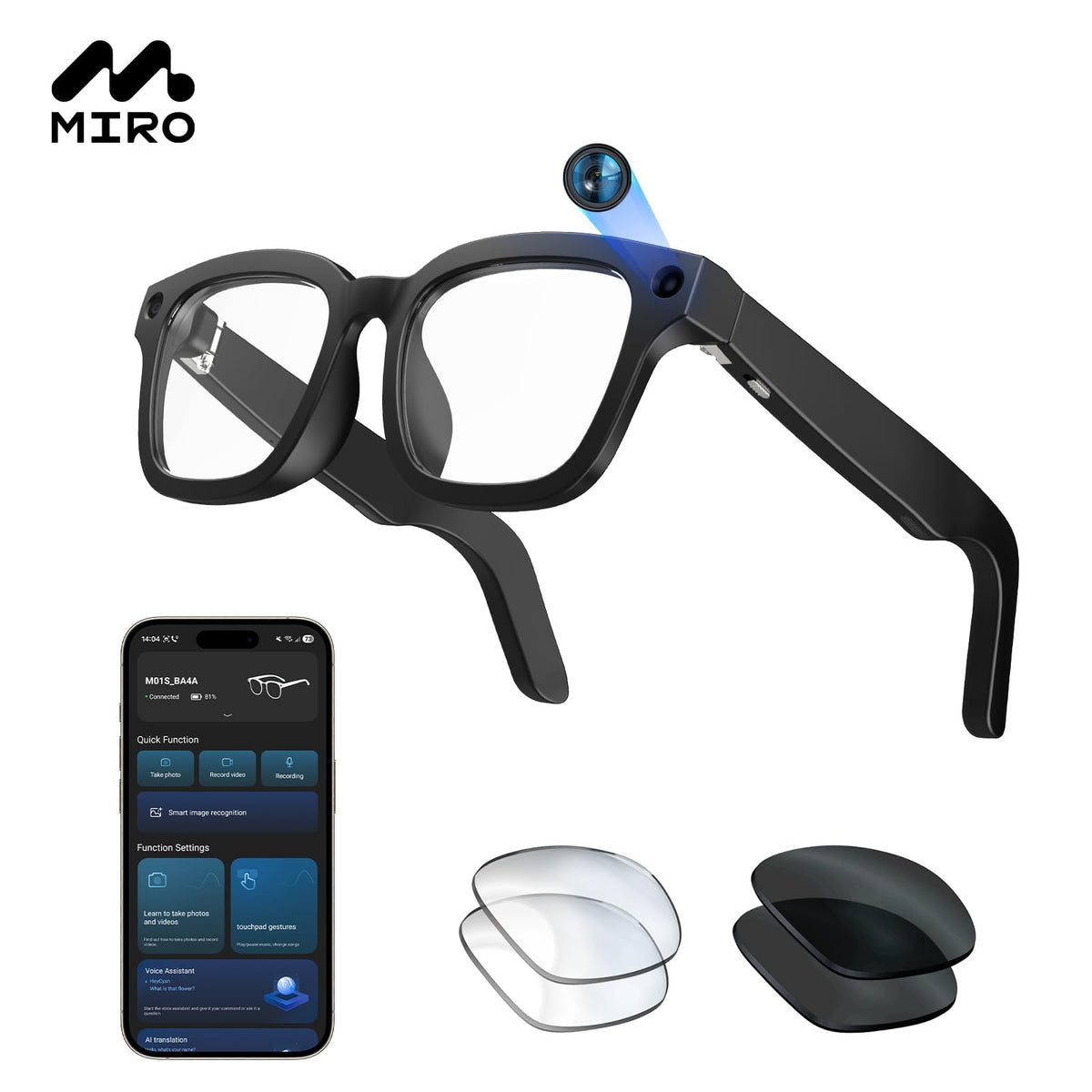 MIRO iVision6 8MP Sony camera captures crisp travel memories.