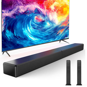 Miroir 2.0ch 100W soundbar front view for immersive TV audio