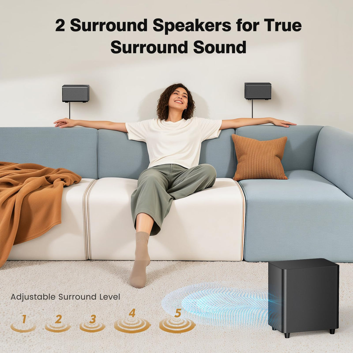 Miroir remote control and display for easy mode and volume control