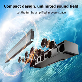 Miroir surround speaker close-up displaying clear directional detail