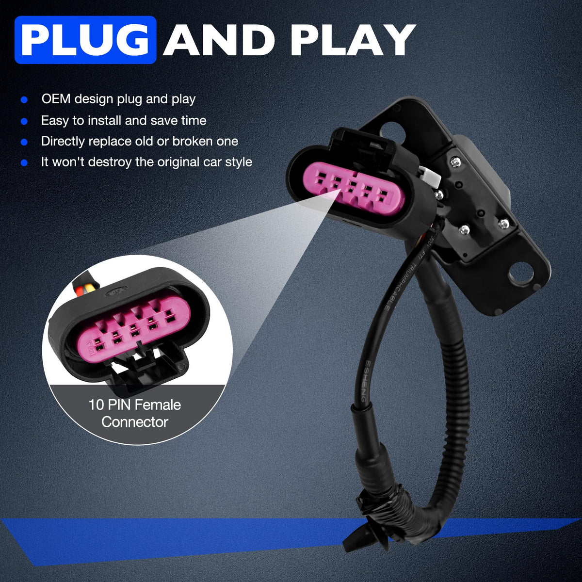 Misakomo rugged ABS housing provides durability for long-term use
