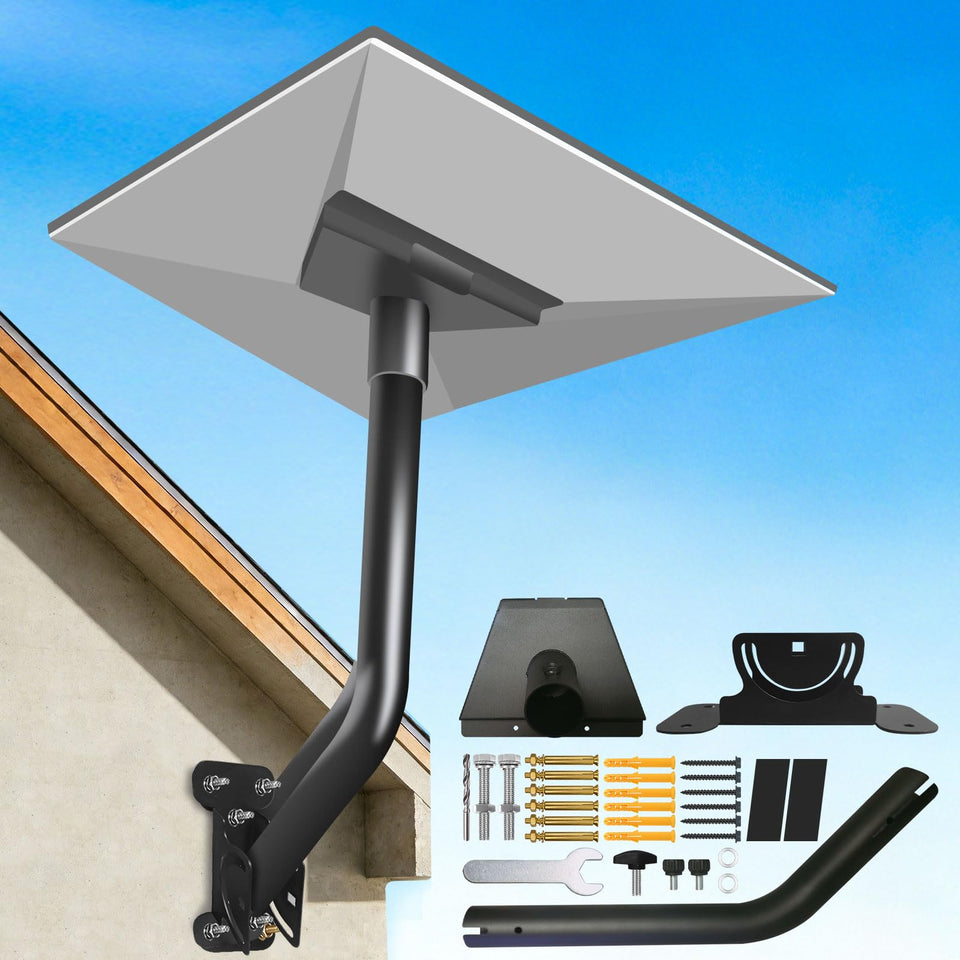 Misoull Starlink roof mount top bracket enables 360-degree rotation for precise alignment.