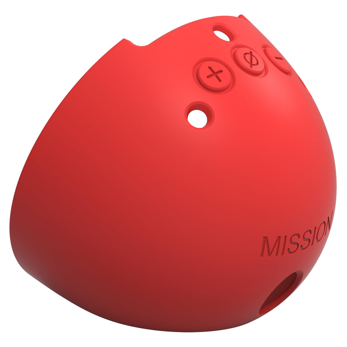 Mission Cables Echo Pop sleeve red provides vibrant protection and enhanced grip.