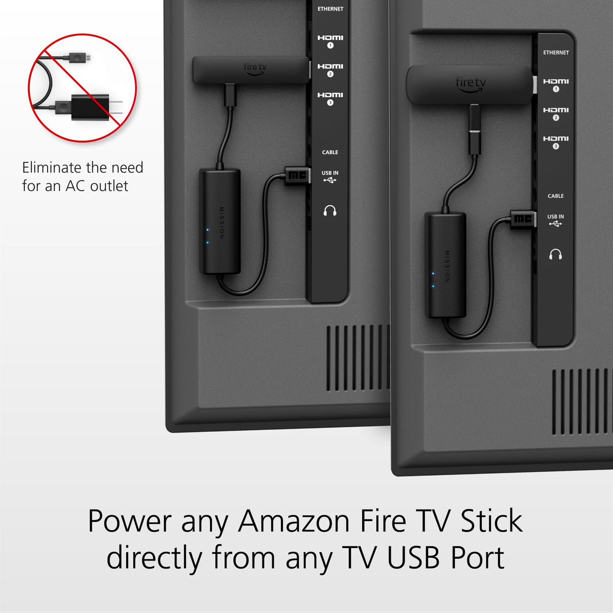 Mission Cables internal energy circuit board visible, provides steady power