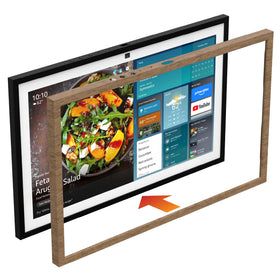 Mission Cables side profile showing port access and unobstructed functionality benefit
