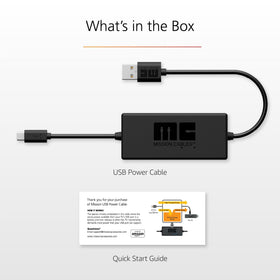 Mission Cables in a living room TV setup reducing visible adapters and cords