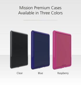 Mission Cables raspberry case for Kindle Paperwhite complements style while guarding against daily wear