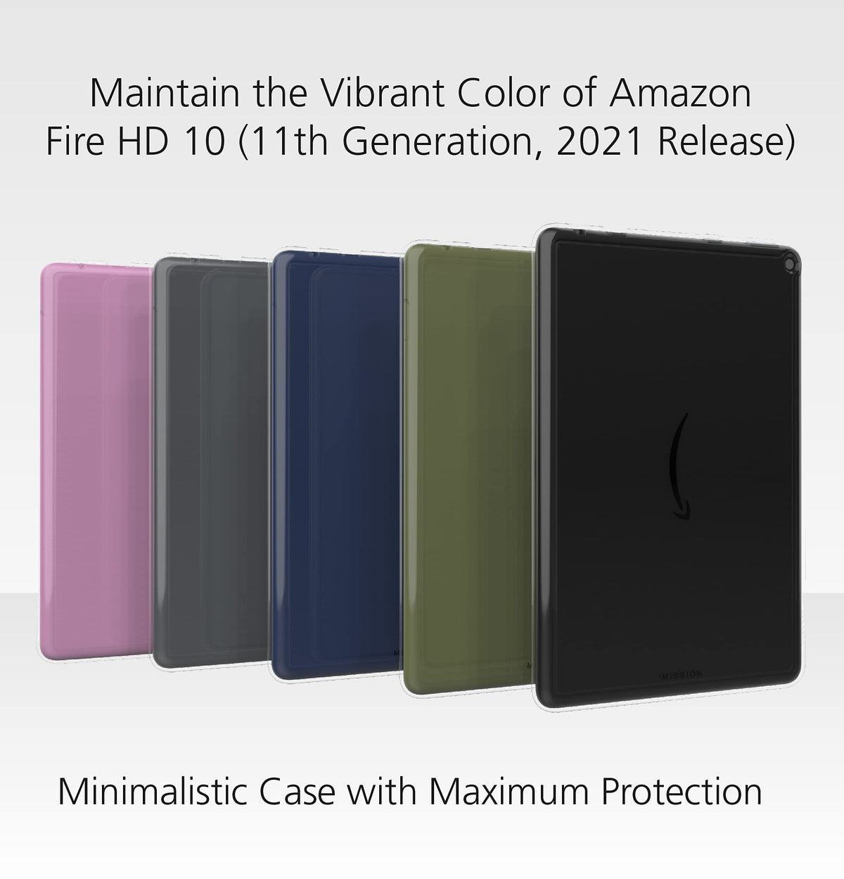 Mission Cables screen protector applied on display preserving touch clarity