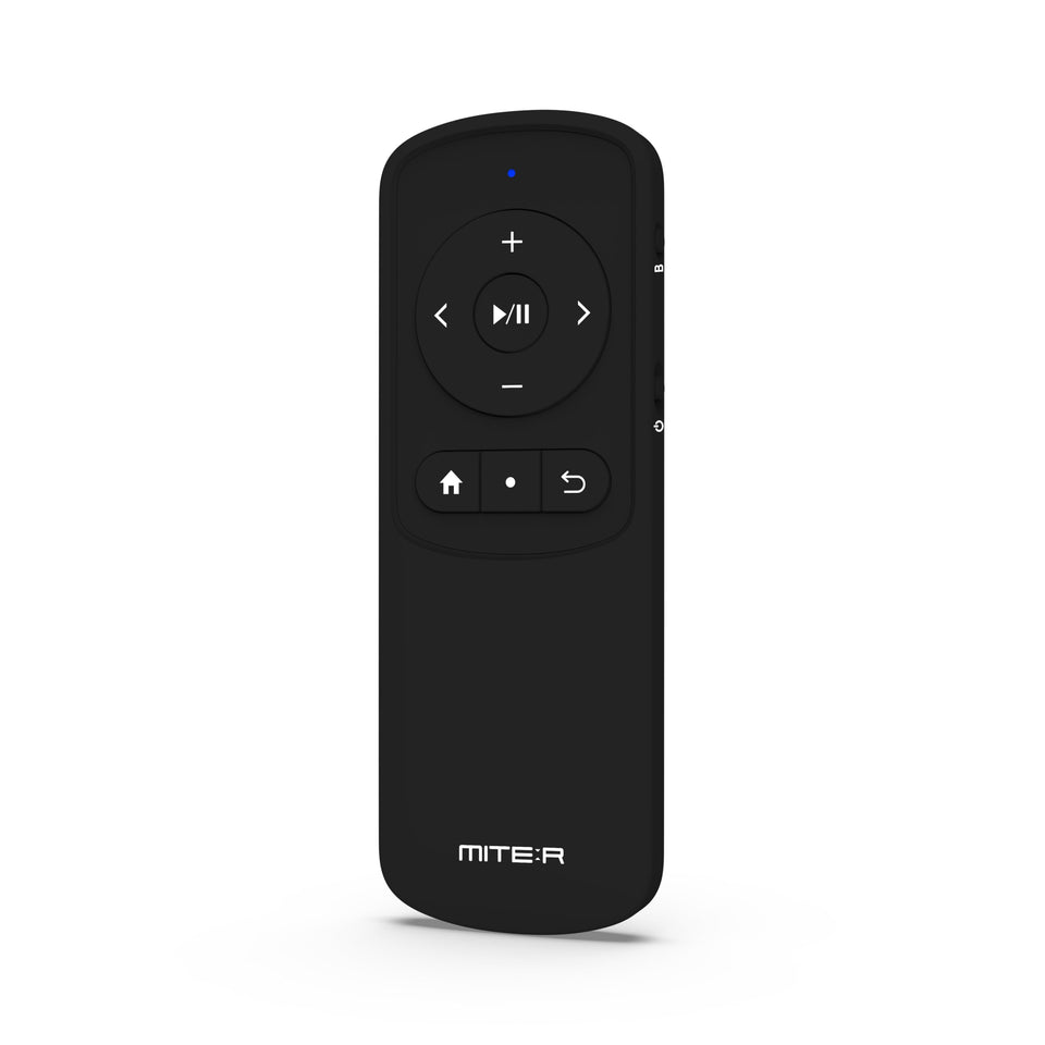 MITER Bluetooth remote control page turner in hand for hands-free page turning