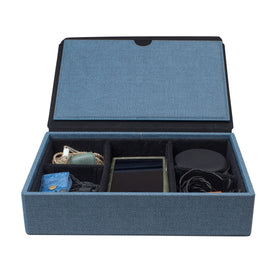 Package contents include case, hard cover, straps, kickstand, partitions