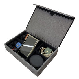 MITER multi carrying case with magnetic cover keeps gear secure on the go