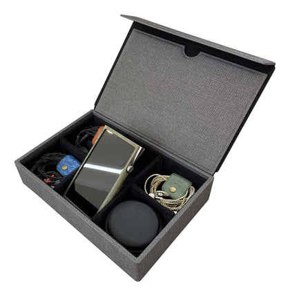 MITER multi carrying case with magnetic cover keeps gear secure on the go